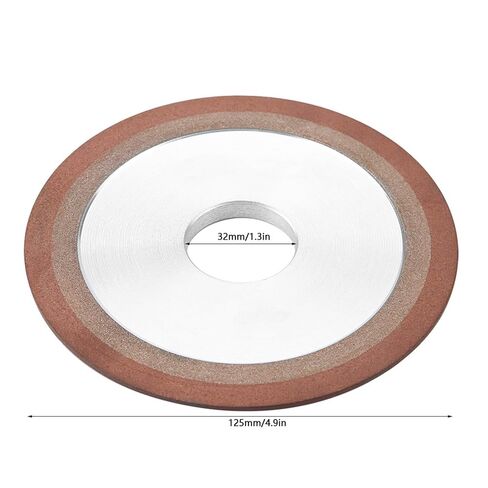Wheel, Resin Grinding Wheel Abrasive for Alloy Tungsten Steel, with 125x10x32x8mm Specifications for Carbide Hard Steel Stone Metal Processing in Saudi Arabia