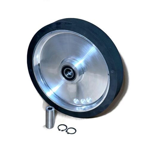 عجلة تلامس لمطحنة الحزام، 12 بوصة، سطح مطاطي أملس، تجويف 1/2 بوصة in Kuwait