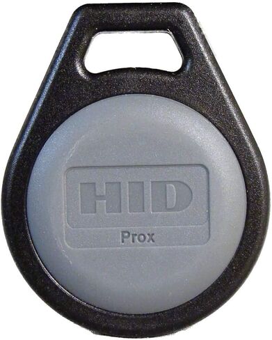 HID Corporation 1346 ProxKey III Key Fob Proximity Access Card Keyfob، طول 1-1/4 بوصة × ارتفاع 1-1/2 بوصة × سمك 15/64 بوصة (عبوة من 60 قطعة) in Saudi Arabia