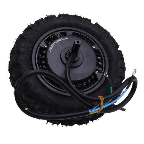 11 بوصة محور عجلات المحرك فرش عالية الطاقة 2000 واط 5000 واط المزدوج قاعة الاستشعار IPX6 ل دراجة نارية كهربائية سكوتر in Kuwait