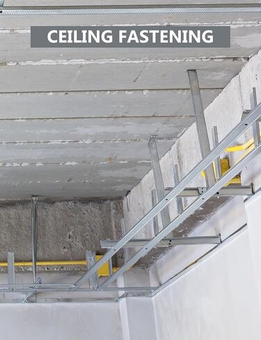 Party Animal Drop-in Anchors,20 PCs 3/8"-16 Zinc-Plated for Concrete, Secure Mounting, Industrial-Strength, Easy Installation - Internal Forced Expansion Screw Bolts for Solid Concrete in Kuwait