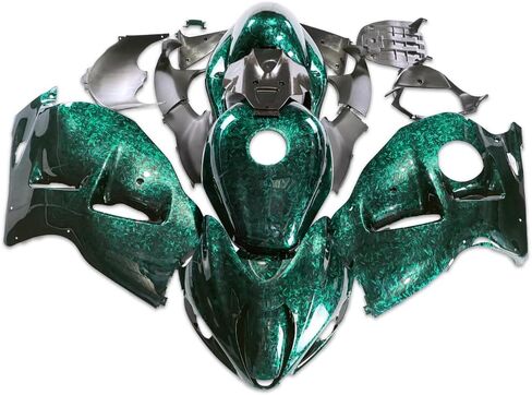 البلاستيك الكامل اللامع الأحمر اللامع ملاءمة لسوزوكي 1997-2007 GSXR 1300 Hayabusa Gen1 Injection ABS New Pheatmarket Body Bodyframe مجموعة مجموعة 1998 1999 2000 2001 2002 2004 2005 2006 in Kuwait