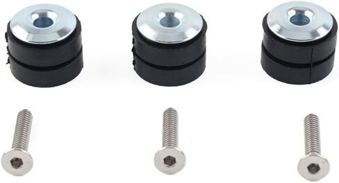 Cngoat41 8 PCs Wiper Motor Bushings Rubber Grommets Screws For Buick For Chevrolet For Oldsmobile Omega For Pontiac For GMC in Saudi Arabia