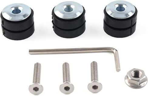 Cngoat41 8 PCs Wiper Motor Bushings Rubber Grommets Screws For Buick For Chevrolet For Oldsmobile Omega For Pontiac For GMC in Saudi Arabia