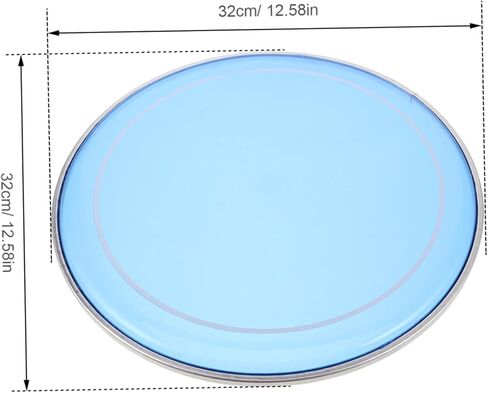 Blue Double-layer Drum Head for Jazz Drum Oil Skin Polyester Film Cover for Instrument Accessory in Saudi Arabia