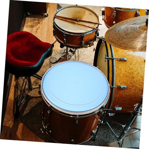 UPKOCH Snare Drum Skin: 12-inch Jazz Drum Head Replacement Oil Skin Cover Double-layer Polyester Film For Musical Instrument Accessory in Saudi Arabia