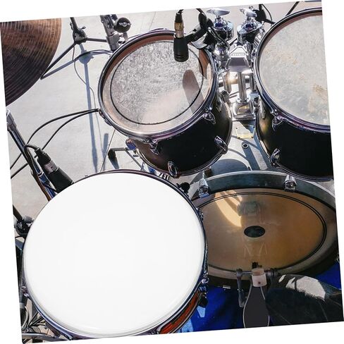 BESPORTBLE Drum Head Replacement Skin Double Oil Drum Cover for Snare and Jazz Drums Durable Percussion Instrument Skin Enhanced Sound Clarity and Stability in Saudi Arabia