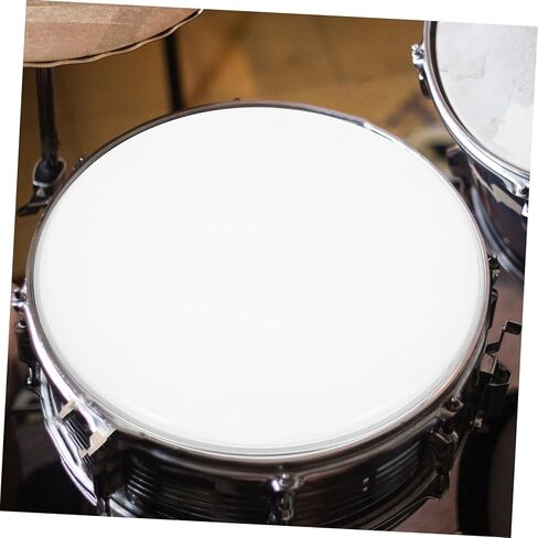 HANABASS Snare Drum استبدال الجلد المزدوج النفط طبل رئيس قرع ملحق لتحسين الصوت للطبول وعازفي الإيقاع يناسب معدات الطبل القياسية in Saudi Arabia
