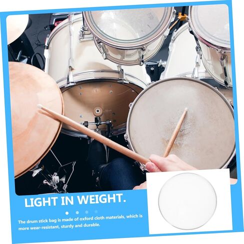 HANABASS Snare Drum استبدال الجلد المزدوج النفط طبل رئيس قرع ملحق لتحسين الصوت للطبول وعازفي الإيقاع يناسب معدات الطبل القياسية in Saudi Arabia