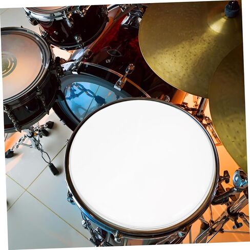 HANABASS Snare Drum استبدال الجلد المزدوج النفط طبل رئيس قرع ملحق لتحسين الصوت للطبول وعازفي الإيقاع يناسب معدات الطبل القياسية in Saudi Arabia