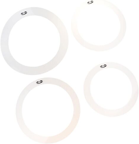 Drum Muffler Dampening Rings (1 Pack) - White PET Tone Control for 12'' 13'' 14'' 16'' Drums in Saudi Arabia