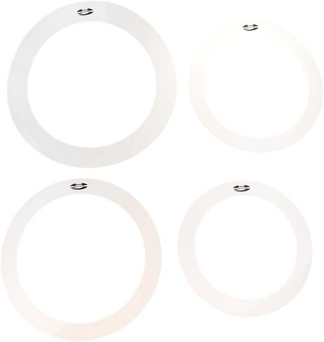 Drum Muffler Dampening Rings (1 Pack) - White PET Tone Control for 12'' 13'' 14'' 16'' Drums in Saudi Arabia