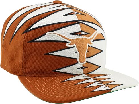 ZHATS NCAA Officially Licensed Adjustable Snapback Hat Team Color Split in Saudi Arabia