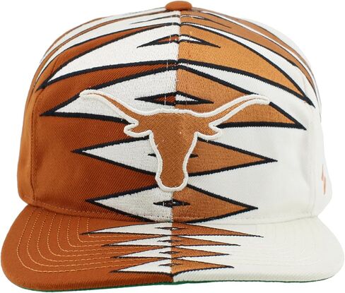 ZHATS NCAA Officially Licensed Adjustable Snapback Hat Team Color Split in Saudi Arabia