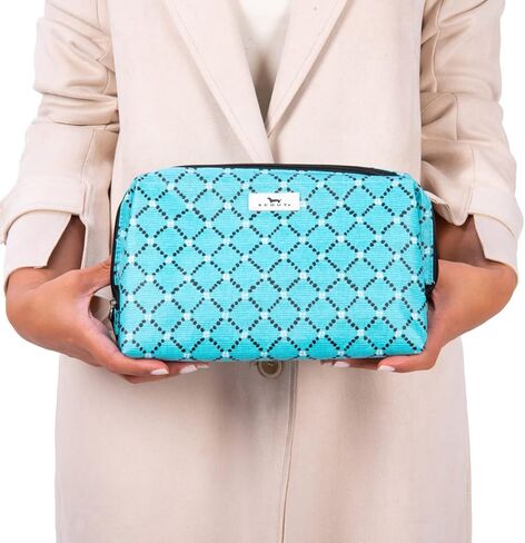 SCOUT Big Mouth - Large Toiletry and Makeup Bag with Built-In Wire Frame, Opens Wide for Easy Access, Travel Bag, Gym Bag in Kuwait