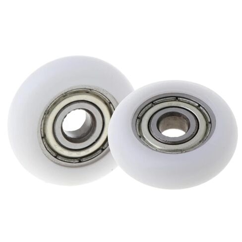 10 Pcs Nylon Plastic Pulley Furniture Drawer Roller Bearing Wheel Sliding Door Wheels Runner Hardware Smooth Operation in Saudi Arabia