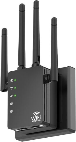 WIFI Extender Signal Booster للمنزل ، تغطية تصل إلى 10000 قدم مربع ، سهلة إعداد WiFi مكرر in Kuwait