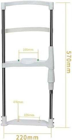 Optical Instrument Chin Rest, Lifting Chin Bracket with Height Adjustment Knob, 0-95mm Distance Liftable, for Auto Refractometer, Vision Training in Saudi Arabia