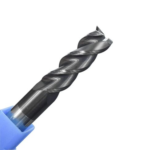 Carbide End Mill 1-12mm 3 Flute Milling Bit High Performance Cutter for Aluminum Cutting CNC Machine Tool Roughing and Finishing in Saudi Arabia