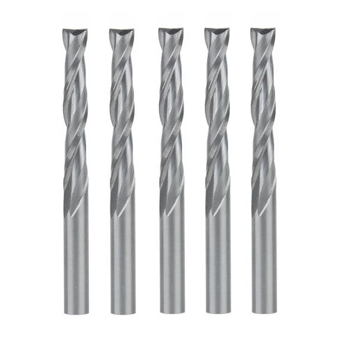 5 قطعة/الوحدة لولبية كربيد بت التوجيه 4X22mm اثنين من المزامير الصلبة مايكرو نهاية مطحنة طحن القواطع CNC أدوات الحفر الخشب in Saudi Arabia