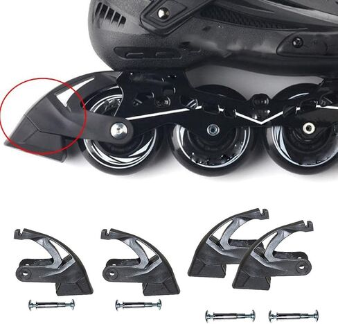 Set of 4 Inline Skate Brake Stoppers for Replacement in Kuwait