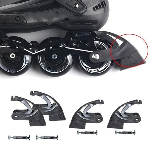 Set of 4 Inline Skate Brake Stoppers for Replacement in Kuwait
