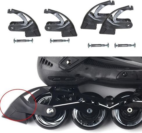 Set of 4 Inline Skate Brake Stoppers for Replacement in Kuwait