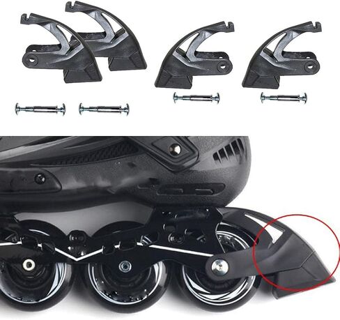 Set of 4 Inline Skate Brake Stoppers for Replacement in Kuwait