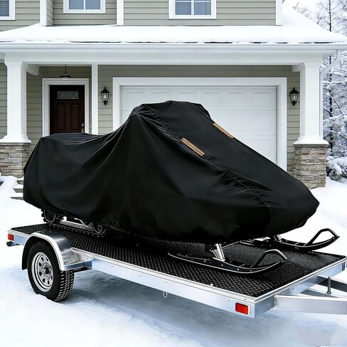Snowmobile Cover for Yamaha Sidewinder L-TX LE 137 1.5-Inch 2023-2026,Trailerable Snowmobile Storage Cover,Outdoor Snowsled Cover Waterproof & UV-Resistant Heavy-Duty Protection 300D Oxford Fabric in Saudi Arabia