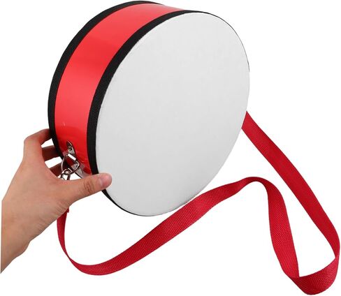 BESPORTBLE 1 Set Red Handheld Marching Snare Drum with Strap Percussion Instrument for School Performances Encourages Teamwork and Musical Interest in Kuwait