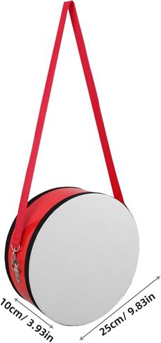 VICASKY 1 Set Marching Snare Drum Red Hand Drum with Strap Drumsticks for Preschool Music Education and Outdoor Performances Encourages Teamwork Collaboration in Kuwait
