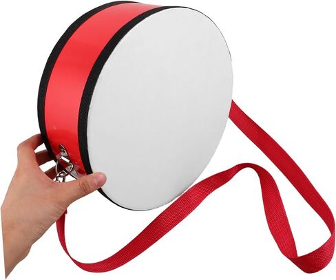 VICASKY 1 Set Marching Snare Drum Red Hand Drum with Strap Drumsticks for Preschool Music Education and Outdoor Performances Encourages Teamwork Collaboration in Kuwait