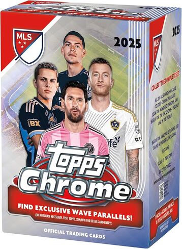 Topps Chrome MLS 2025 - Factory Sealed - Value Box in Saudi Arabia