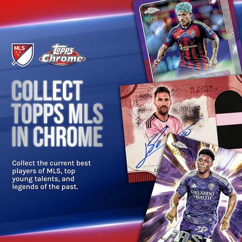 Topps Chrome MLS 2025 - Factory Sealed - Value Box in Saudi Arabia