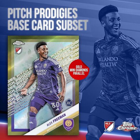 Topps Chrome MLS 2025 - Factory Sealed - Value Box in Saudi Arabia