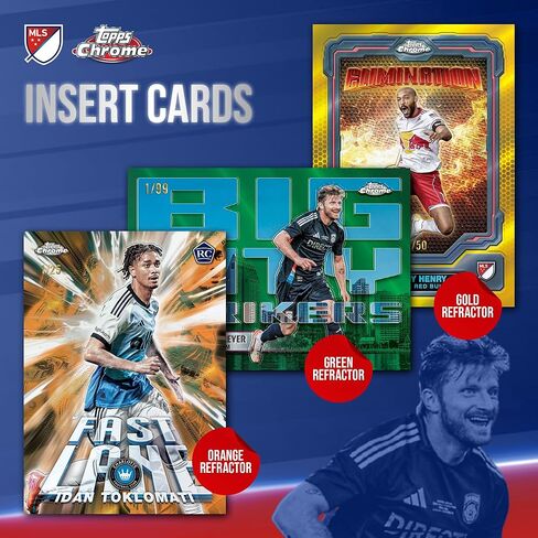 Topps Chrome MLS 2025 - Factory Sealed - Value Box in Saudi Arabia