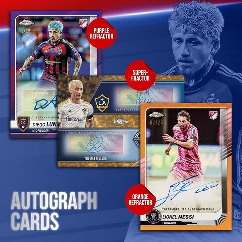 Topps Chrome MLS 2025 - Factory Sealed - Value Box in Saudi Arabia