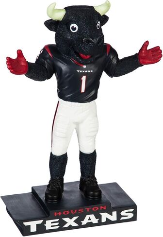 Team Sports America NFL Houston Texans Fun Colorful Mascot Statue 12 Inches Tall in Saudi Arabia