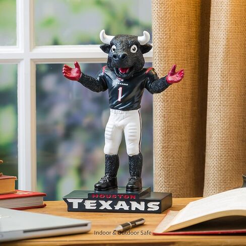 Team Sports America NFL Houston Texans Fun Colorful Mascot Statue 12 Inches Tall in Saudi Arabia