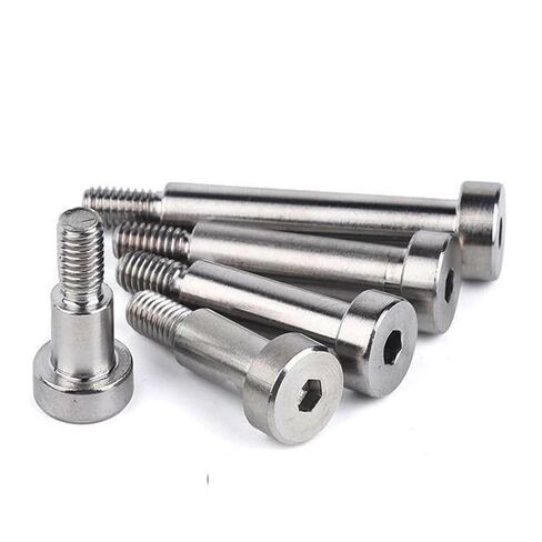 5pcs M2 M2.5 M3 M4 Inner Hex Positioned Shaft Shoulder Screw 304 Stainless Steel Hexagon Plug Limit Screw Cup Metal Bearing Bolt Fasteners Screws (Color : 4mm (5pcs), Size : (D4) M3) in Saudi Arabia
