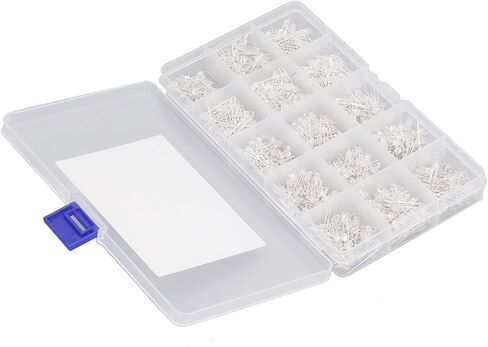 GIFTER 750 قطعة من الثنائيات الباعثة للضوء LED الواضحة مع صندوق تخزين مشرق للمشروعات اليدوية والتجارب الإلكترونية للعلوم المدرسية ومؤشرات إشارة ديكور السيارة in Kuwait