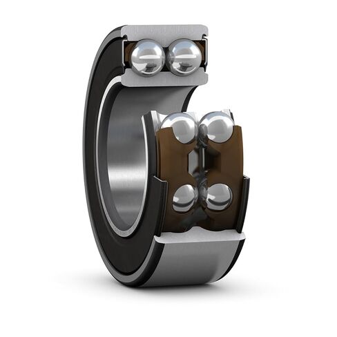 SKF 3207 A Double Row Ball Bearing, Converging Angle Design, ABEC 1 Precision, Open, Steel Cage, Normal Clearance, 35mm Bore, 72mm OD, 27mm Width, 9000 rpm Maximum Rotational Speed, 6300.0 pounds Static Load Capacity, 9000.00 pounds Dynamic Load Capacity in Saudi Arabia