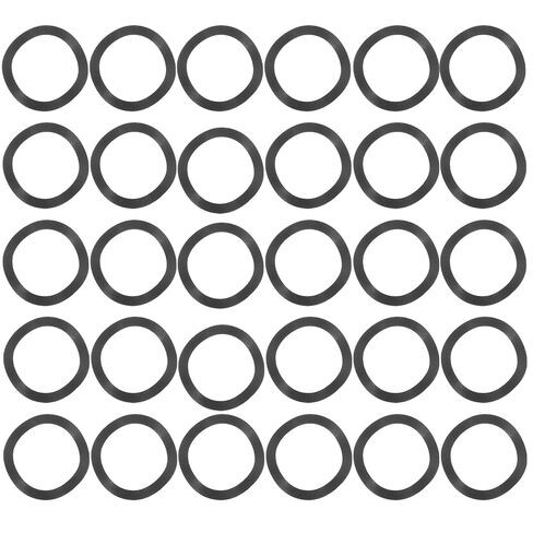 jojofuny 300pcs 16mm القطر الداخلي الثلاثي المتموج الربيع غسالة الأسود المنغنيز الصلب ضغط موجة طوقا لبراغي البراغي محامل المحرك ووصلات الأجهزة in Saudi Arabia