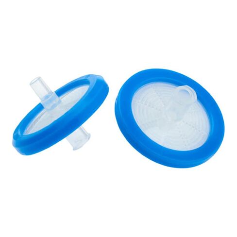 Celltreat 229745 PVDF Syringe Filter Membrane, 0.45µm Pore Size, 30mm Diameter, Blue (Case of 30) in Saudi Arabia