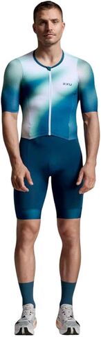 2XU Men's Aero Hex Sleeved Tri Suit in Kuwait