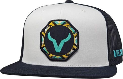 Western Lifestyle Rodeo Inspired Patch Adjustable Snapback Hat in Kuwait