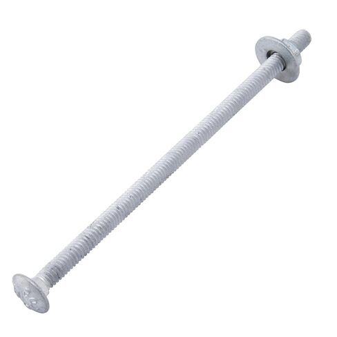 5/16" x 6" Carriage Bolts (25 PCS), Hot Dip Galvanized, Heavy Duty Round Head with Washers and Nuts in Kuwait