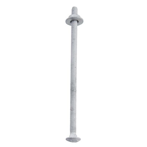 5/16" x 6" Carriage Bolts (25 PCS), Hot Dip Galvanized, Heavy Duty Round Head with Washers and Nuts in Kuwait