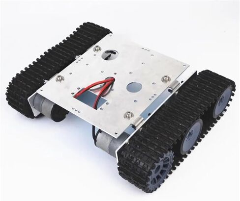 Rc Repairs Spare For DC9-12V Aluminum Alloy Frame Suitable RC Toy For Tank Robot Chassis Crawler For Arduino Assembly Kit Accessories in Saudi Arabia
