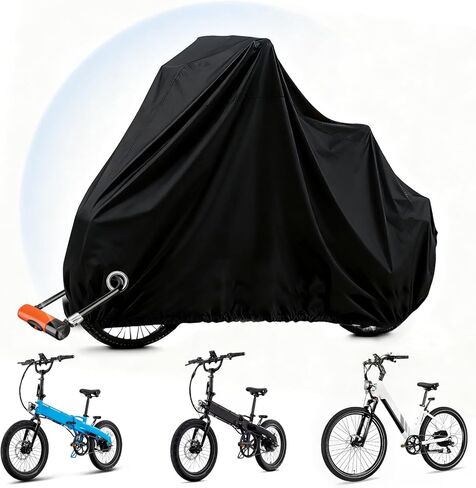 JERBOR All Season Cover for Lectric, Waterproof Outdoor Bicycle Storage Protector, Dustproof Windproof for Mountain Road Electric Bikes, Ebikes Accessories for Lectric in Saudi Arabia